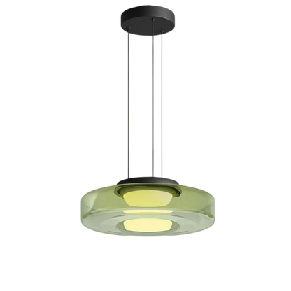 Szklana lampa wisząca Bauhaus