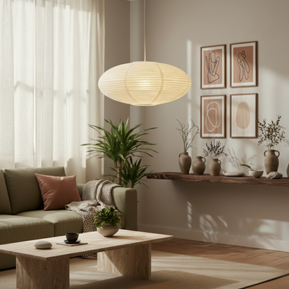 Wabi Papierowa lampa sufitowa LED