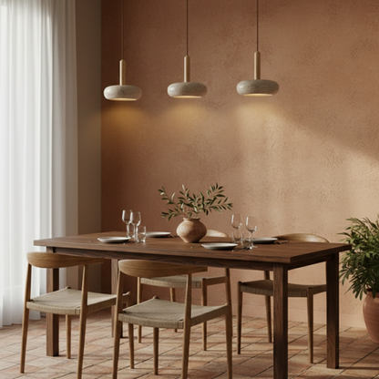 Wabi-Sabi LED Kamienna Lampa Wisząca