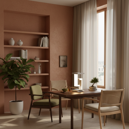 Lewitująca lampa biurkowa z ładowaniem bezprzewodowym