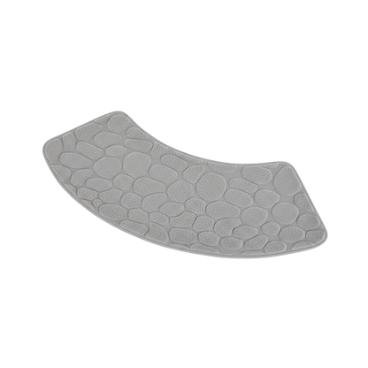 Wygięta antypoślizgowa mata łazienkowa