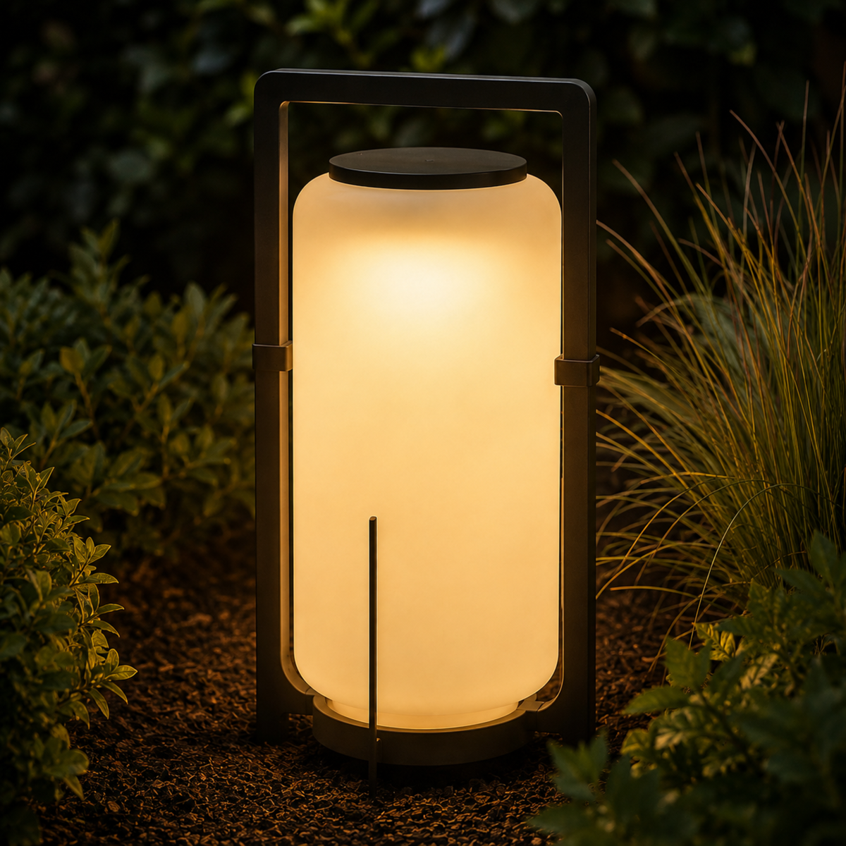 LED Solar Outdoor Lantern