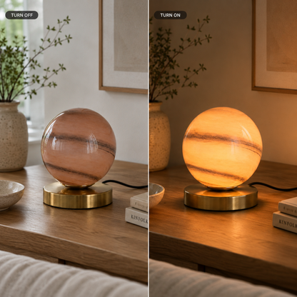Planetary Glass Table Lamp