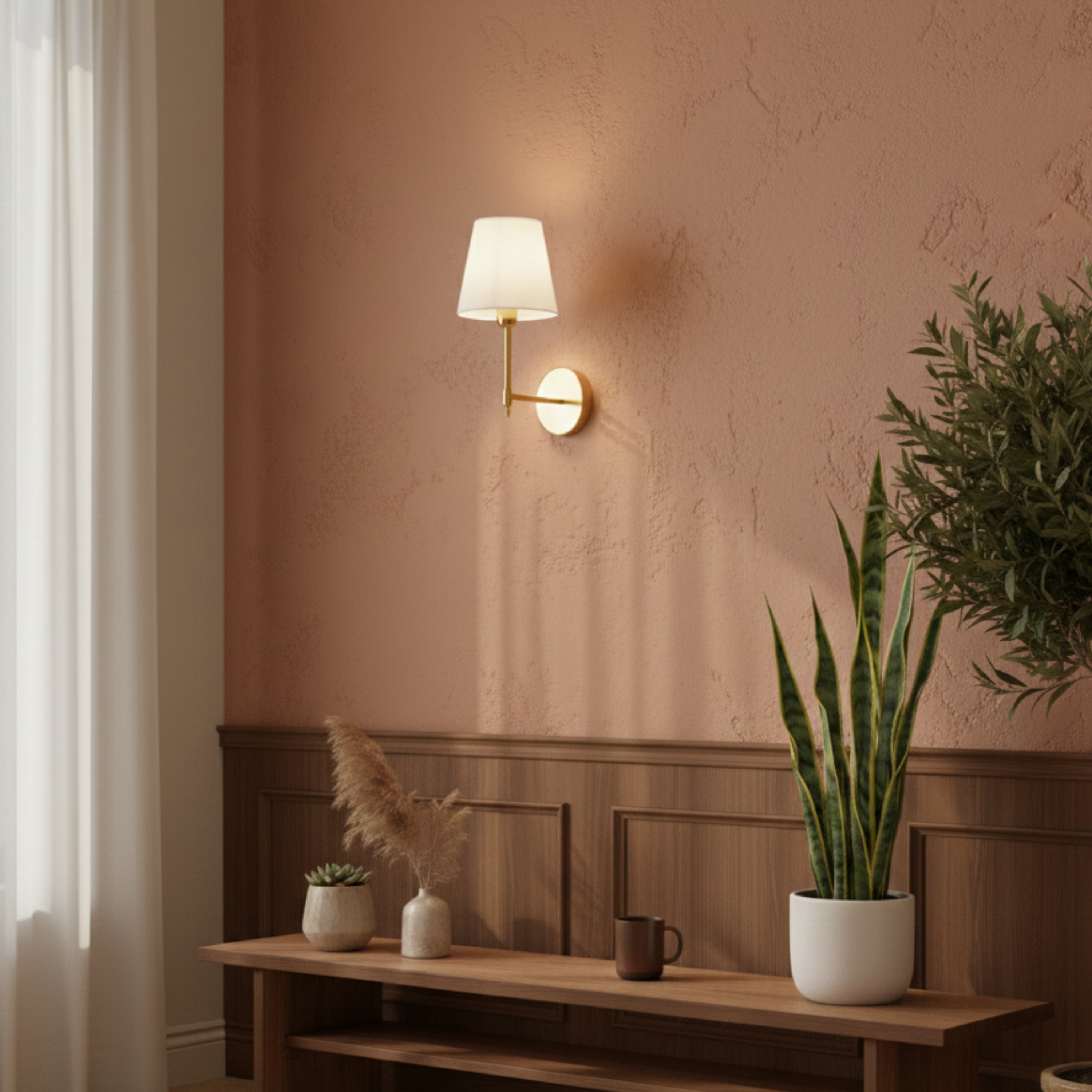 Bezprzewodowa ściemnialna lampa ścienna LED