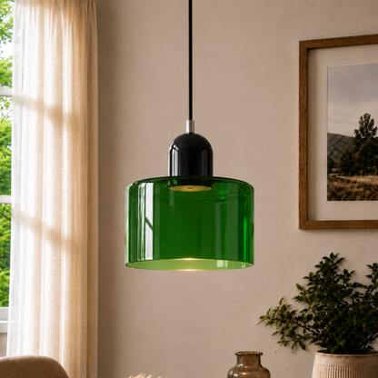 Halo Glass Pendant Light