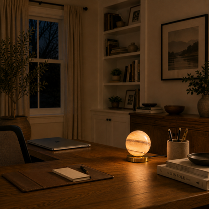 Planetary Glass Table Lamp