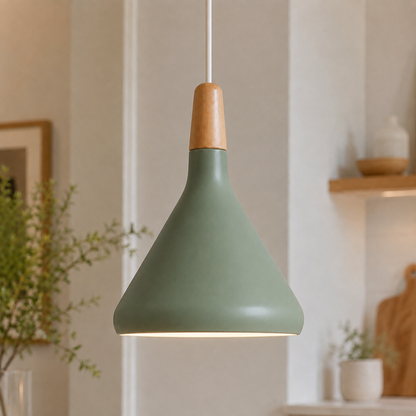 Nordic Wood Pendant Light