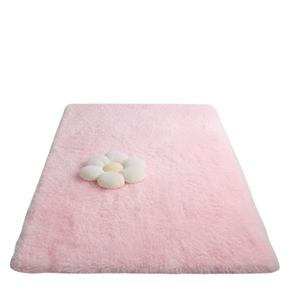 Dywan z imitacji futra do salonu i sypialni