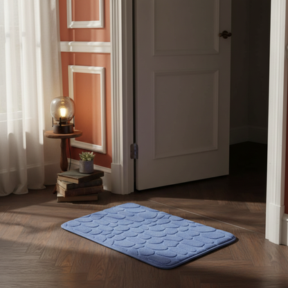 Antypoślizgowy i chłonny dywanik łazienkowy