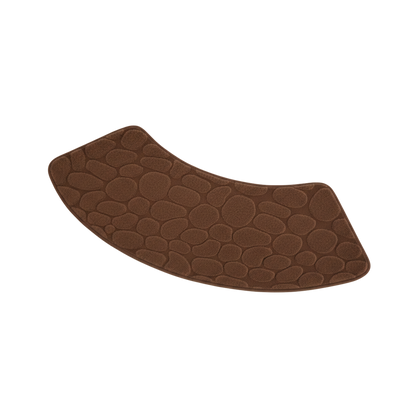 Wygięta antypoślizgowa mata łazienkowa