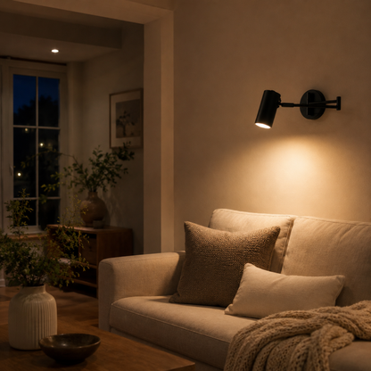 Adjustable Swing Arm Wall Light