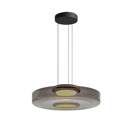 Szklana lampa wisząca Bauhaus