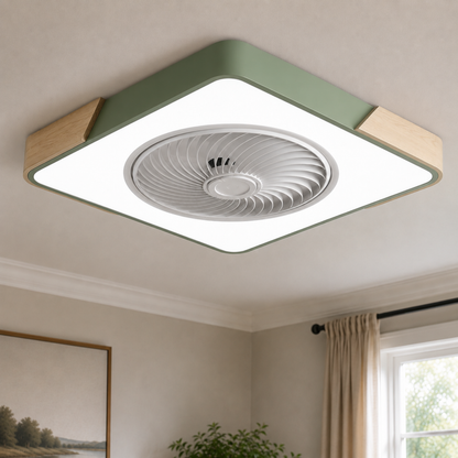 Quiet Ceiling Fan with LED Light