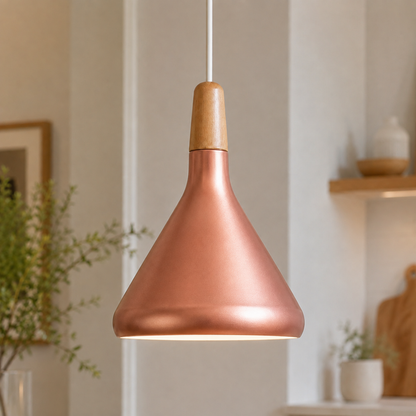 Nordic Wood Pendant Light