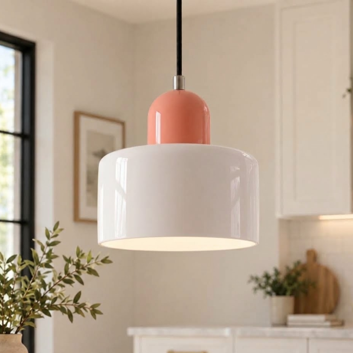 Halo Glass Pendant Light
