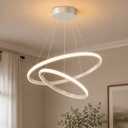 Modern LED Ring Chandelier