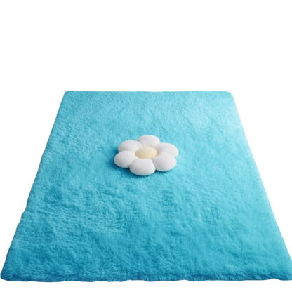 Dywan z imitacji futra do salonu i sypialni