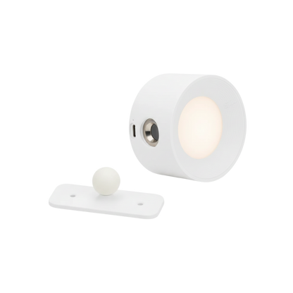 Bezprzewodowa samoprzylepna minimalistyczna lampa ścienna