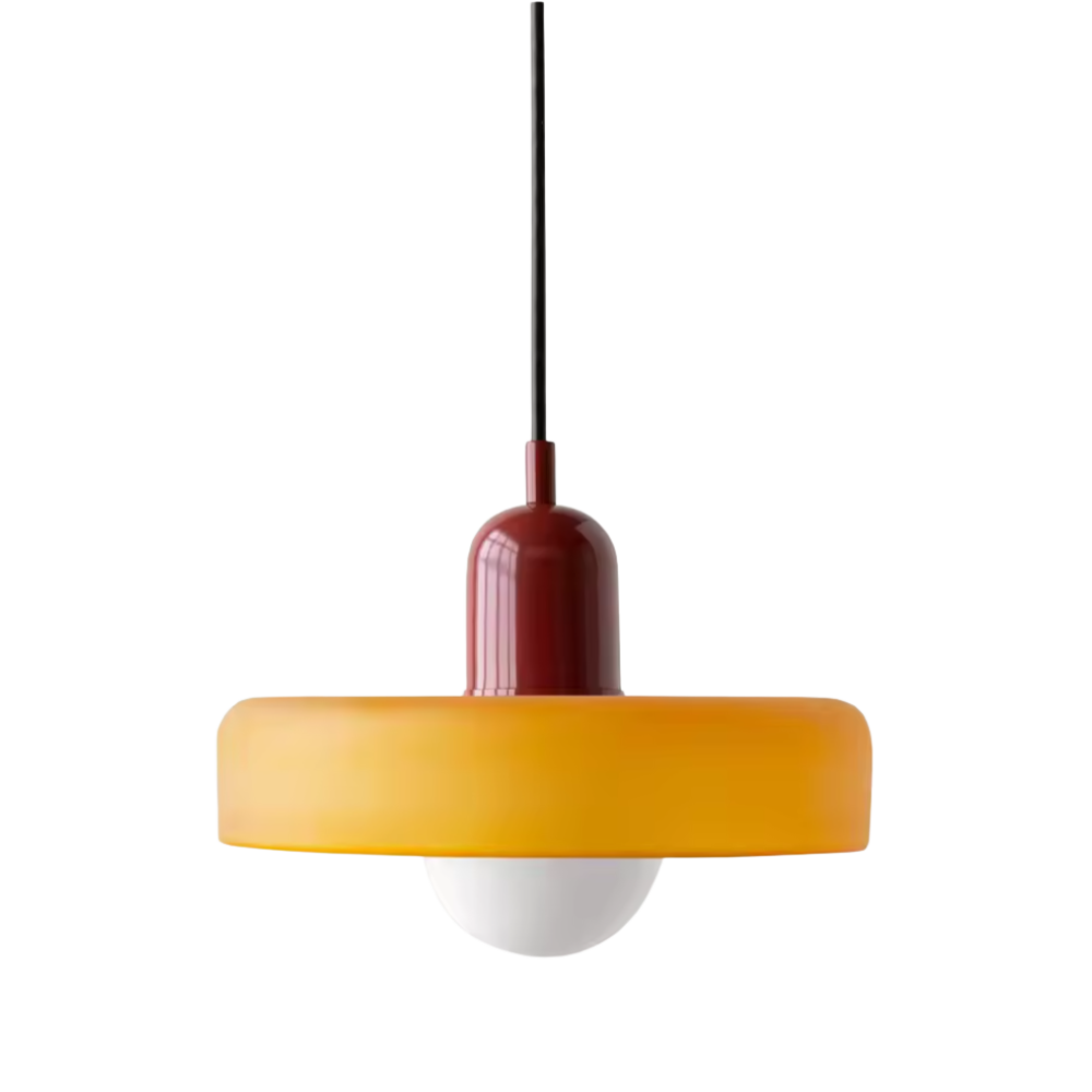 Nordycka szklana lampa wisząca