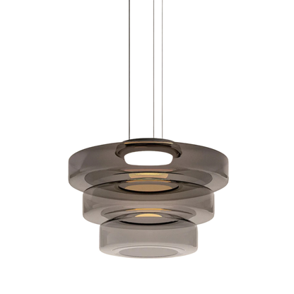 Szklana lampa wisząca Bauhaus