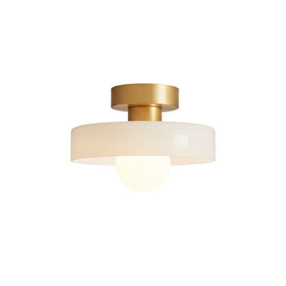 Francuska lampa sufitowa LED w stylu Bauhaus