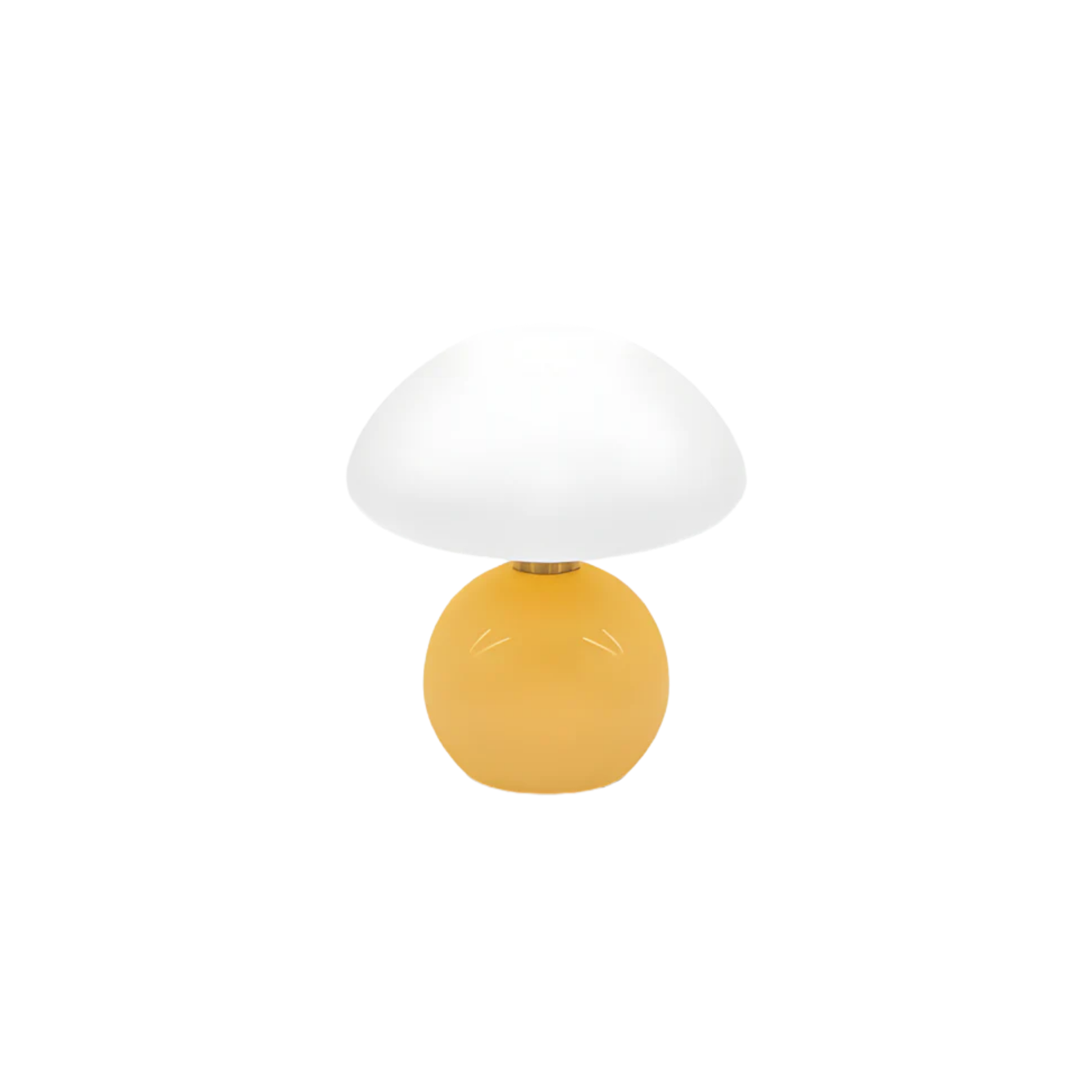 Nowoczesna ceramiczna lampa stołowa w kształcie grzyba