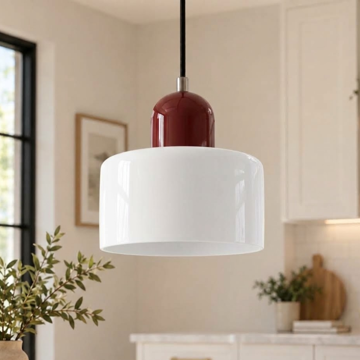 Halo Glass Pendant Light
