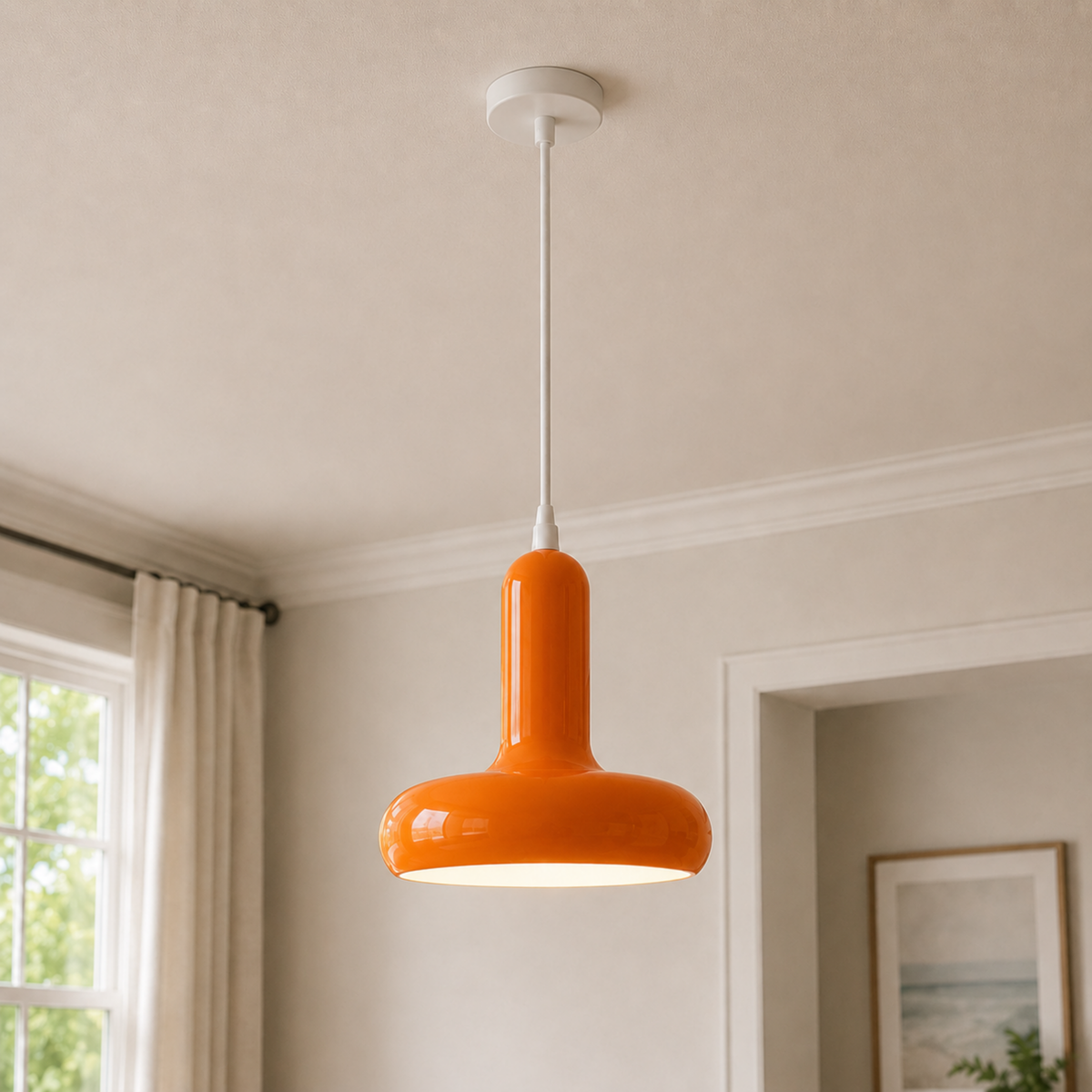 Modern Nordic Mushroom Pendant Light
