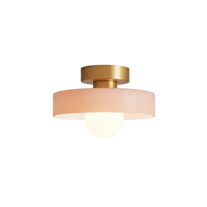 Francuska lampa sufitowa LED w stylu Bauhaus
