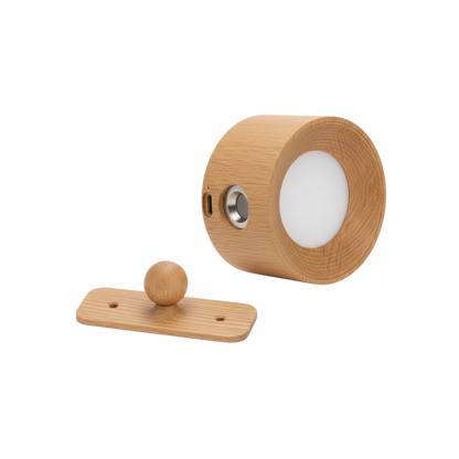 Bezprzewodowa samoprzylepna minimalistyczna lampa ścienna