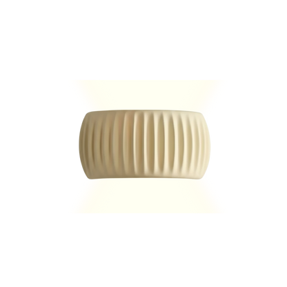 Nowoczesna falowana lampa ścienna LED