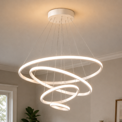 Modern LED Ring Chandelier