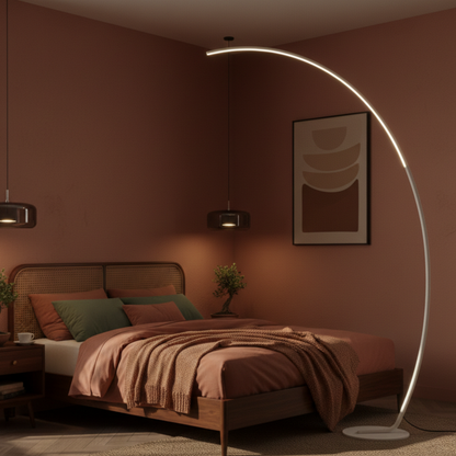Nowoczesna minimalistyczna kreatywna lampa podłogowa