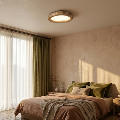 Rustykalna lampa sufitowa LED