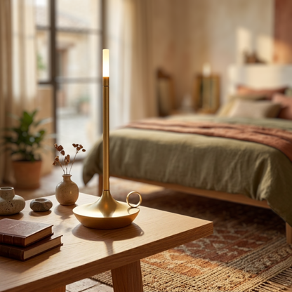 Nordycka świecznika lampa stołowa