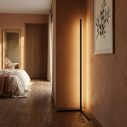 Minimalistyczna lampa podłogowa LED