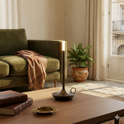 Nordycka świecznika lampa stołowa