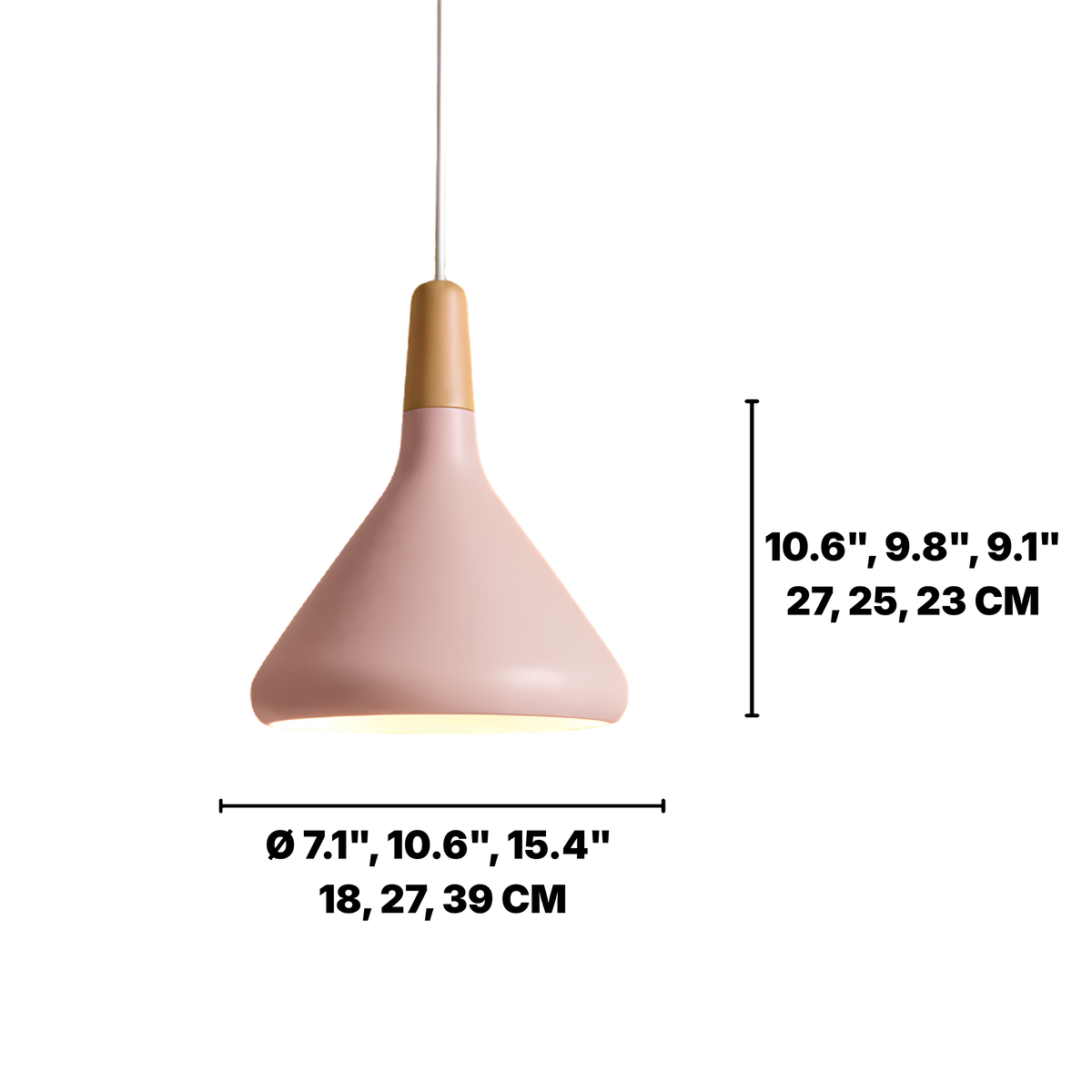 Nordic Wood Pendant Light