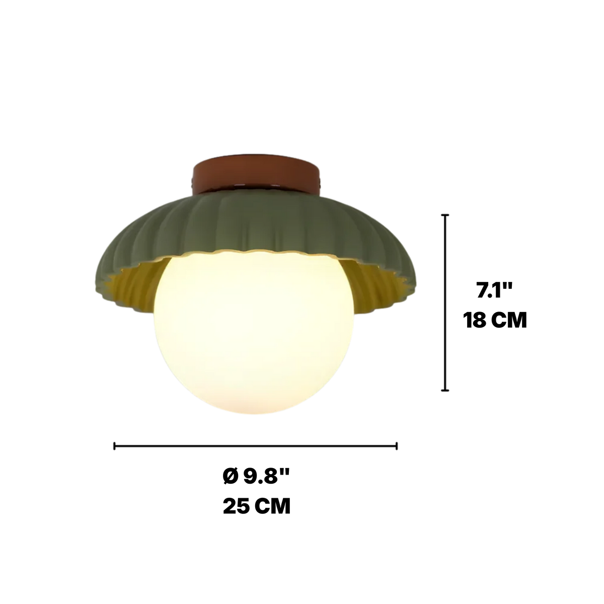 Modern Flush Mount LED Ceiling Light