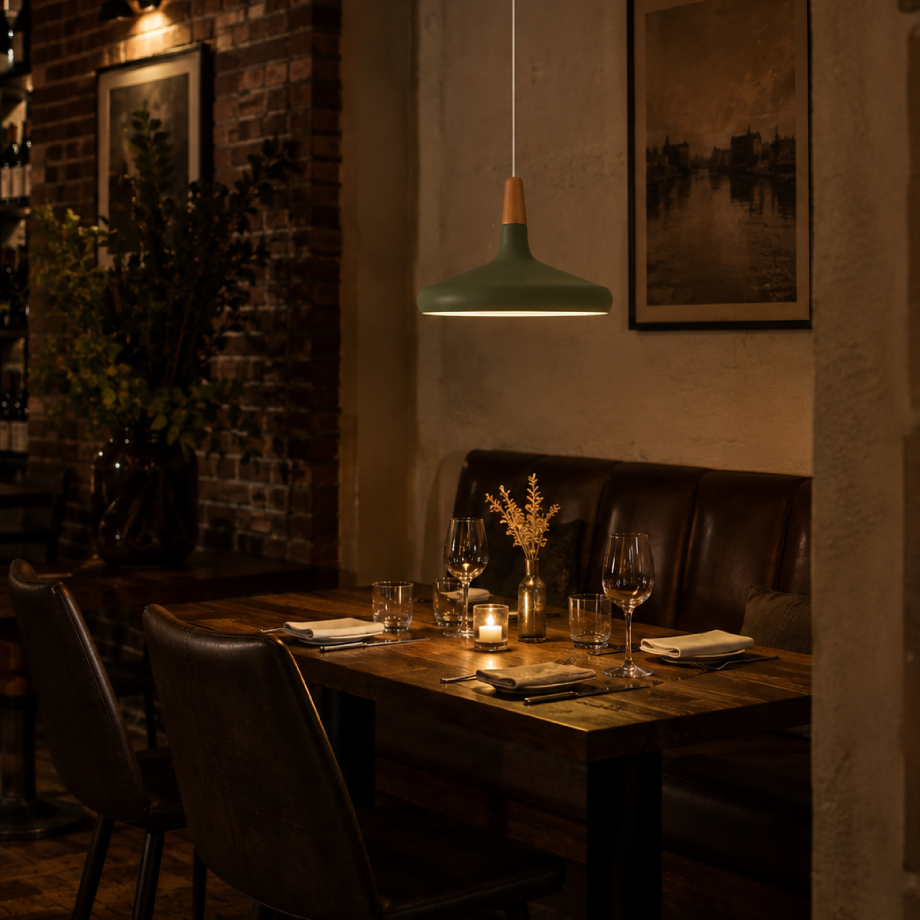 Nordic Wood Pendant Light