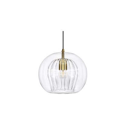 June Glass Globe Pendant Light