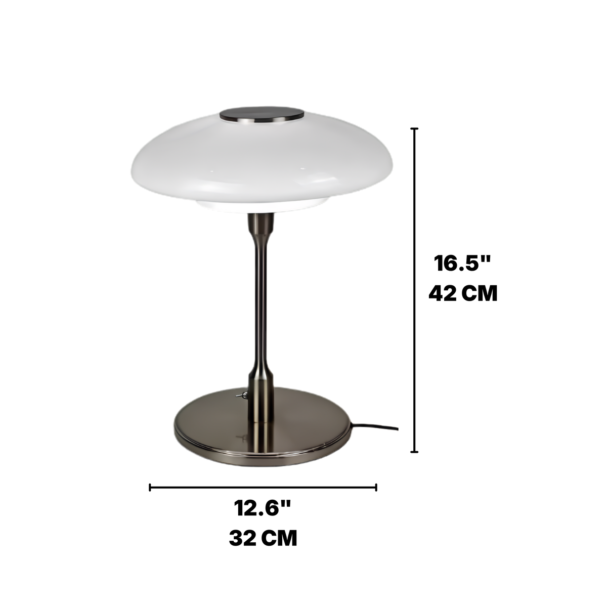 Modern Bauhaus Danish Table Lamp
