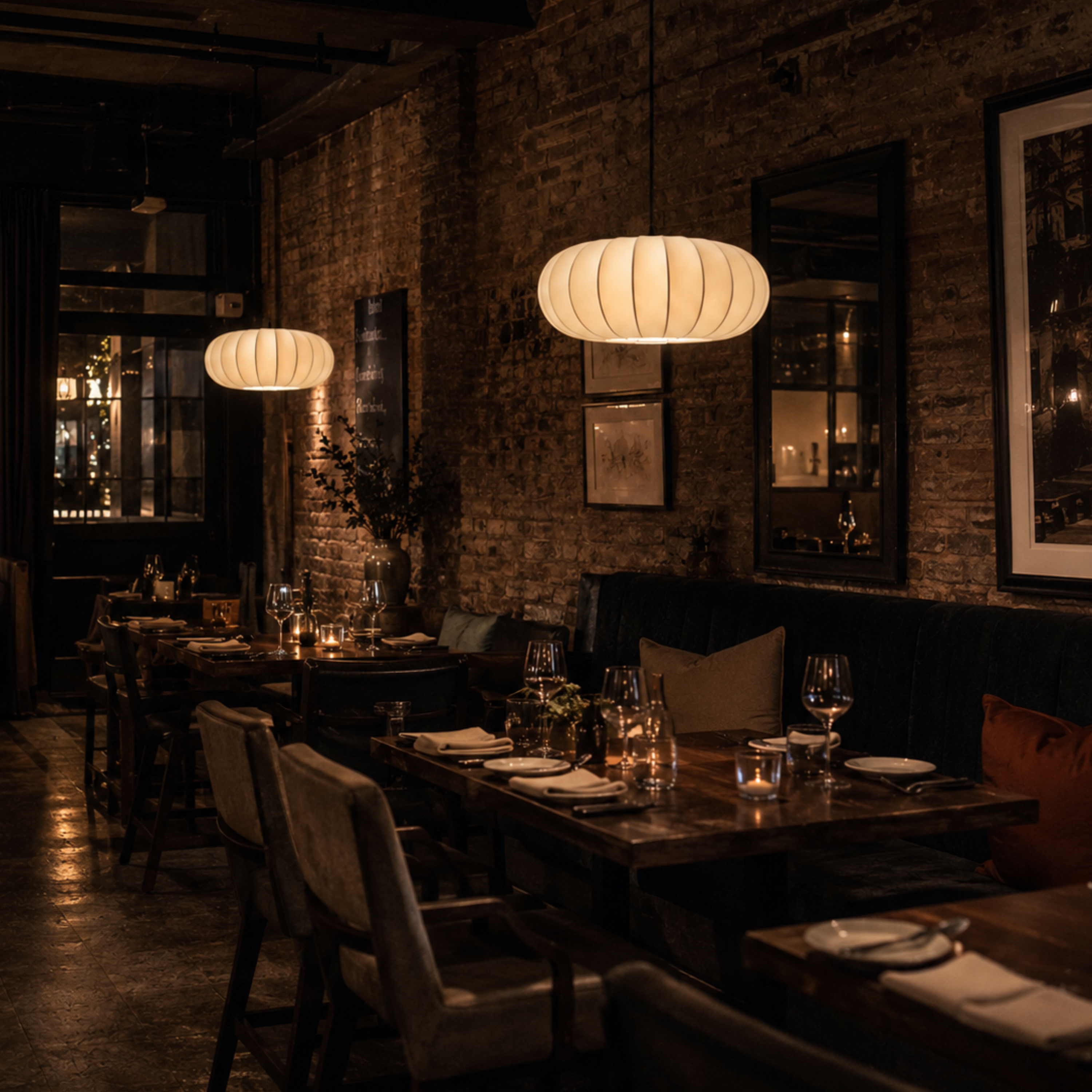 Verona Silk LED Pendant Light