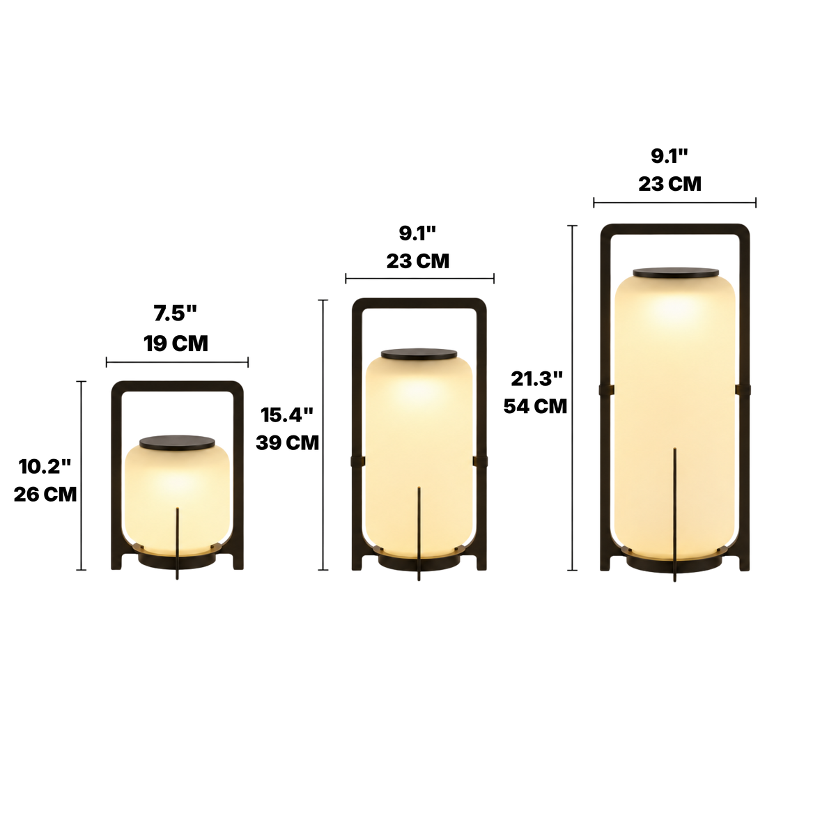 LED Solar Outdoor Lantern