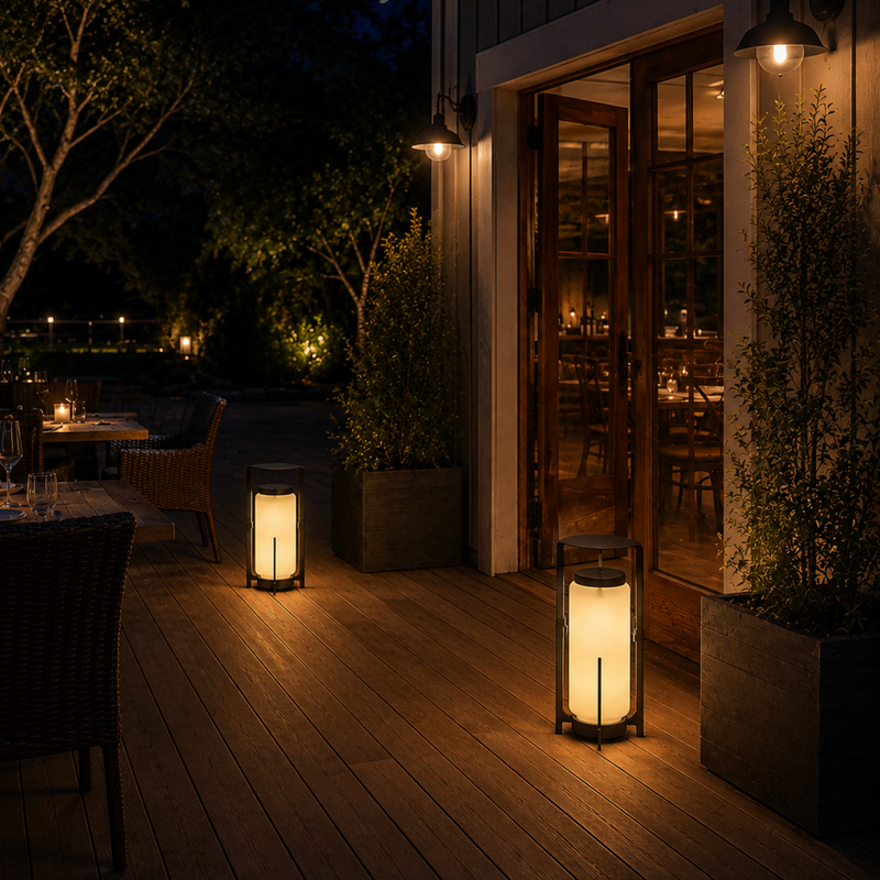 LED Solar Outdoor Lantern