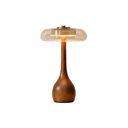 Elegant Glass LED Table Lamp