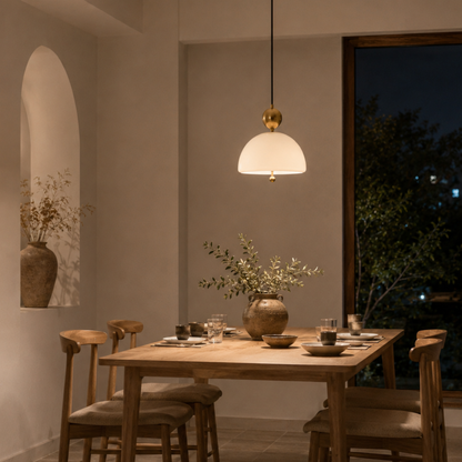 Avant-Garde Bauhaus Glass Pendant Light