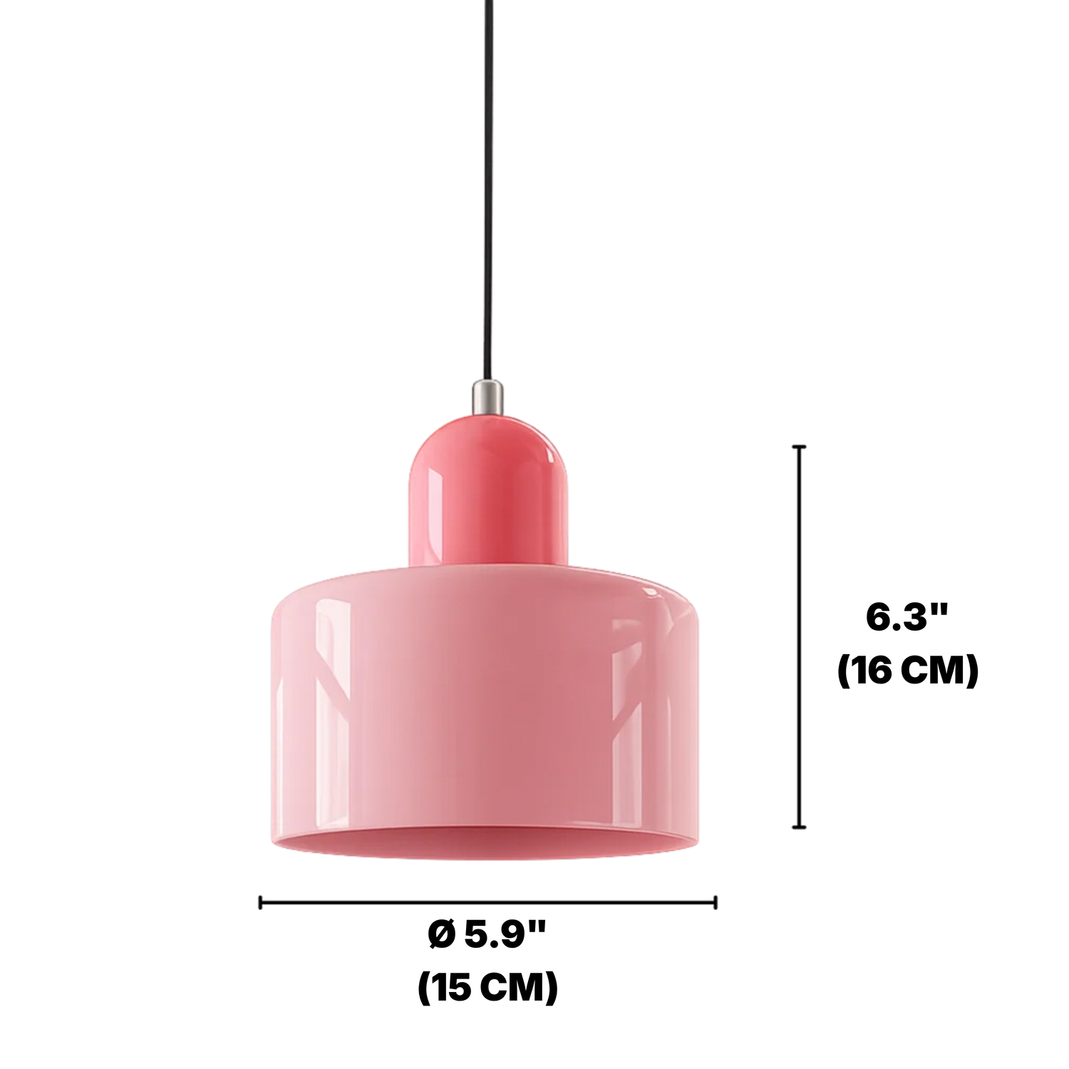 Halo Glass Pendant Light