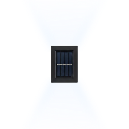 Solarna lampa ścienna LED do użytku zewnętrznego