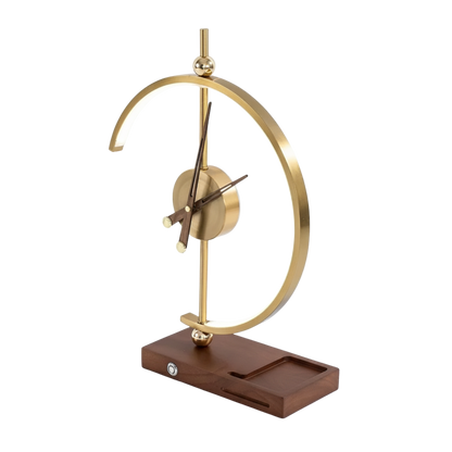 Nowoczesna Lampa Stołowa w Designie Zegara